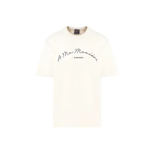 Jordan x A Ma Maniére T-Shirt Азиатская версия Унисекс Белый