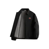 [Thickened и с флисовой подкладкой] Черный (Логотип Mb Jump Corgi на груди)