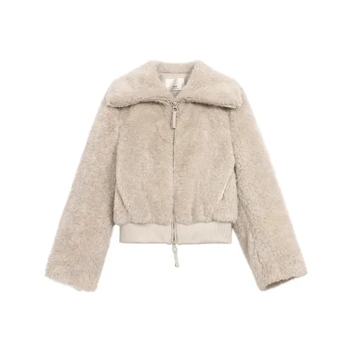 TIBINB Вельвет Feel Пальто Женское