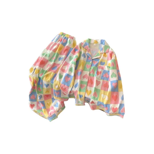 HANQIANNUO Весенние Осенние Пижамы Женские Премиум