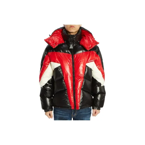 MONCLER Пуховик Мужской Красный Черный