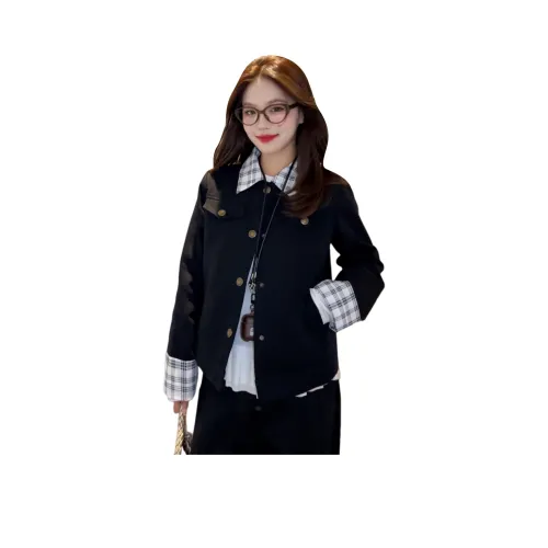 MORii Темно-синий с Остров Store MORii Значок Женские Куртки