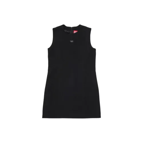 DIESEL Черные Платья для девочек