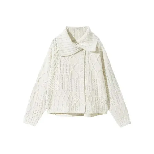 EMDPN Экрю Женская Трикотажная Одежда