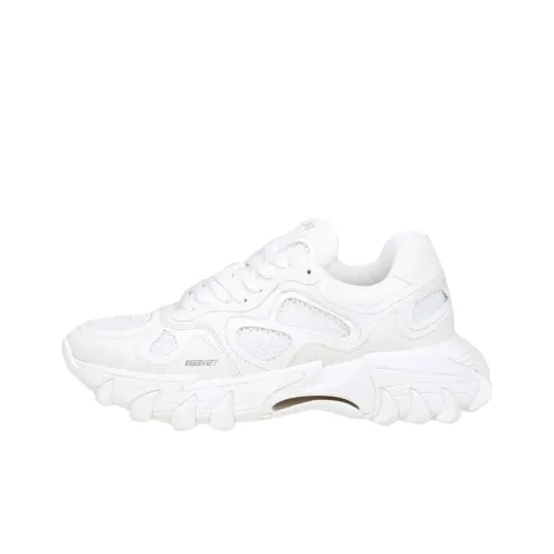 BALMAIN Низкий топ Повседневная обувь Мужская Белый