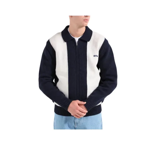 ARTE Синий с Белым Lettering Мужской Трикотаж