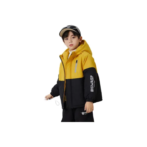 BIG WASP Земляной желтый Kids Утеплённые куртки