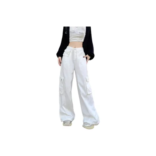 NRXX Белый Унисекс Джинсы