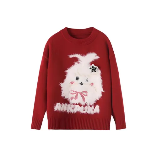 YUANYUAN GIRL Свитер Зимний Дети Возраст 3-7 лет