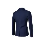 Темно-синий пальто + темно-синяя майка + темно-синие штаны