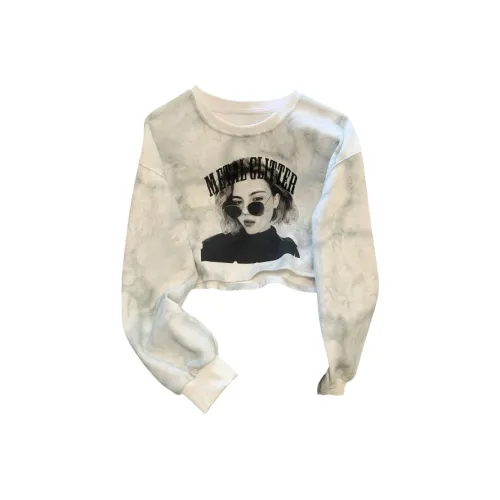 MORii Белый Женский Свитшот