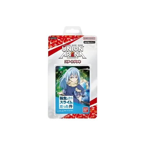 BANDAI О моем перерождении в слизь UNION Arena STARTER Deck IP Аниме Карточки Одиночная пара