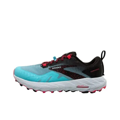 Brooks CASCADIA 17 Беговые кроссовки Женские Синий Черный