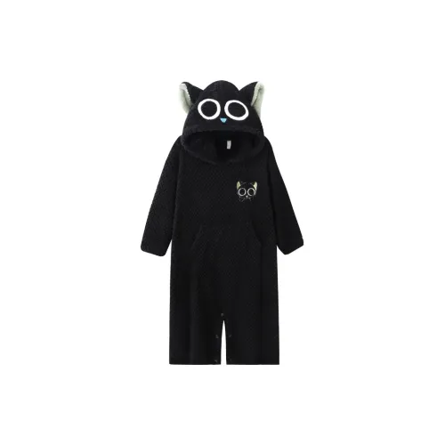 Meter Little Черный кот Женские Пижамные комплекты