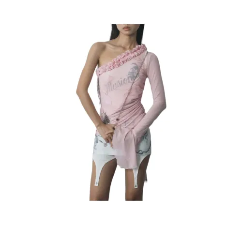 FTTHR Светло-розовые Женские Майки