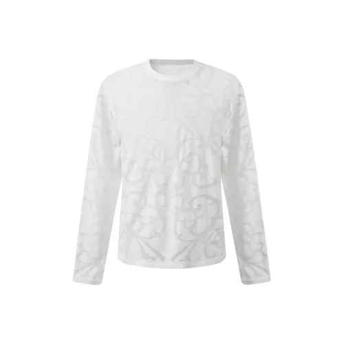 BIRTH OF ROYAL CHILD Длинный рукав Т-рубашка Унисекс Белый