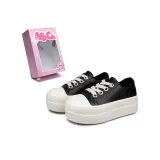 Чёрный Белый (Низкий Топ)