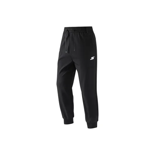 Skechers Темно-черный 002K Унисекс Повседневные брюки