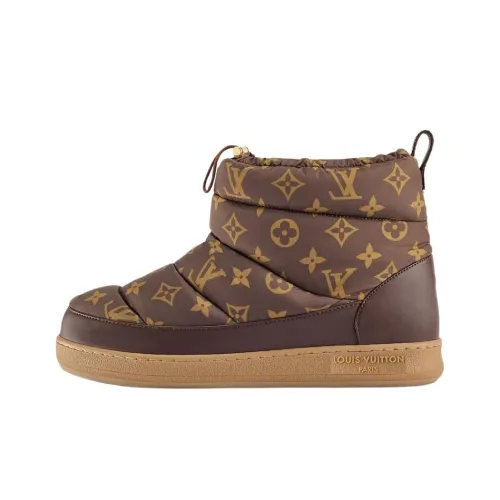 LOUIS VUITTON Облако Ankle Длина (размер в длину) Сноубутсы Женские Коричневый