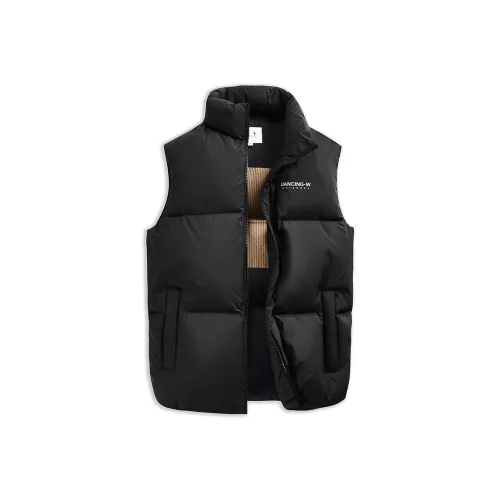 Dance with Wolves 001 Черные Мужские Жилеты