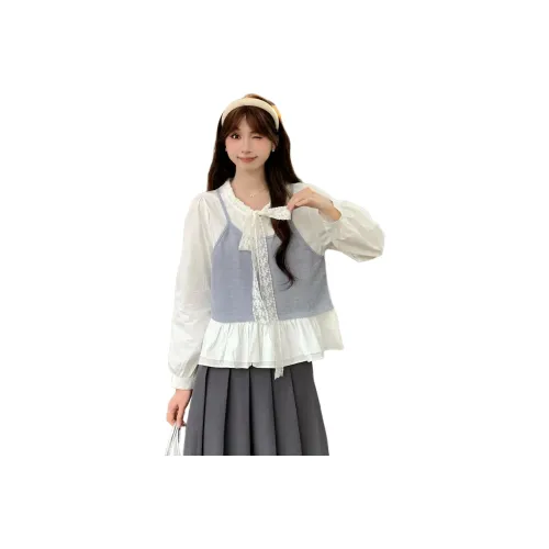 Sky Swan Комплект Рубашка Matching Женская