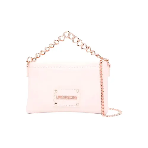 LOVE MOSCHINO Полиуретан Сумка Сумка через плечо Сумка через плечо Женская Светло-розовая