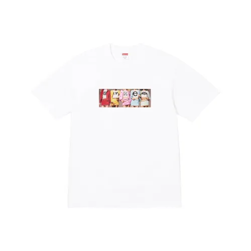 Supreme FW25 Осенний T Рубашка Коллекция WEEK7 Девочки Tee T Рубашка Унисекс