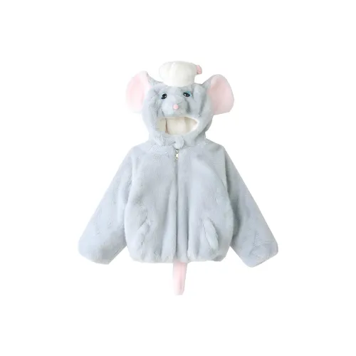 ZHIO Синий Kids Натуральный и искусственный мех