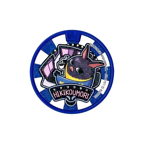 BANDAI YōKAI Медаль Suction Рекомендуемая чашка бюстгальтера Bat Значки