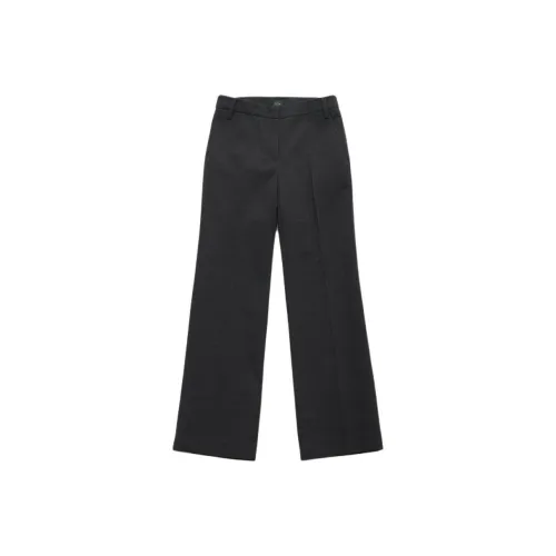 The Barnnet FW25 Eight Молоко Форма Низкий Шаг Шов (Передняя Задняя Съемка) Брюки_Уголь Повседневные Брюки Женские