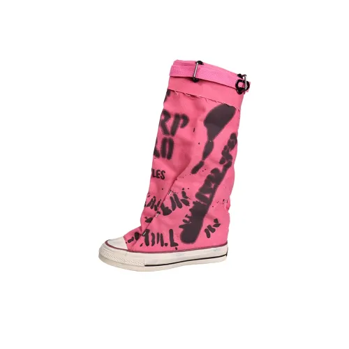 Babak Винтаж Американский Уличный Стиль Hip Hop Высокие Топы Обувь Высокие Сапоги Женские