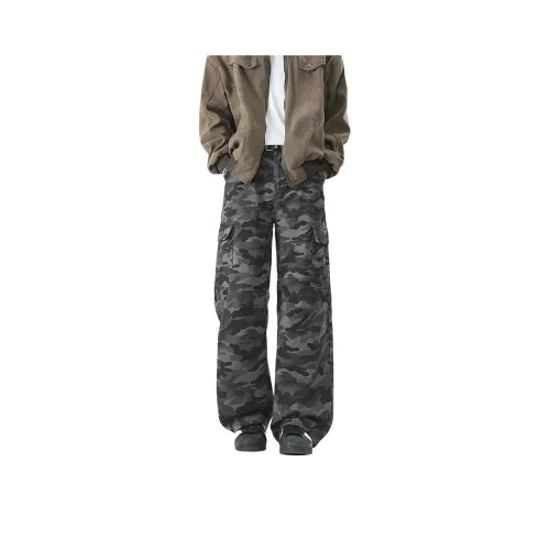 ROBINHOOD Камуфляж Унисекс Джинсы