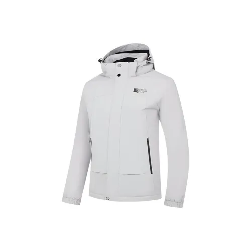 QIAODAN Deep Зимний серый Мужской тренч