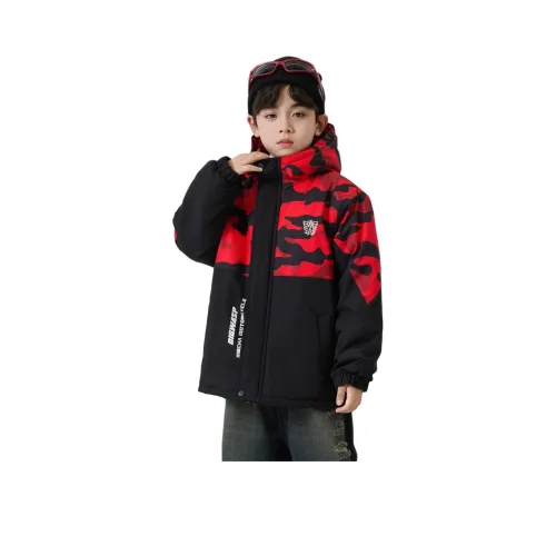 BIG WASP Черный Kids Утеплённые куртки