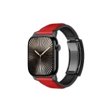 Красный с черным складной флип