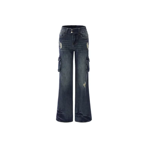 SONGS ALONG Женские Джинсы