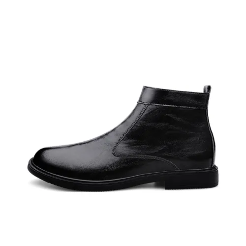 BAGE Ankle Длина (размер в длину) Martin Boot Платформа Мужской