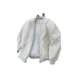 Экрю Хлопковый пуховик