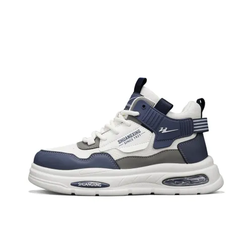 DOUBLE STAR 88 Высота Увеличивающая Баланс Аbrasion Resistant Slip Resistant Высокий Топ Повседневная Обувь Мужская