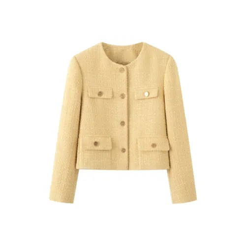 Incolore Желтые Женские Куртки