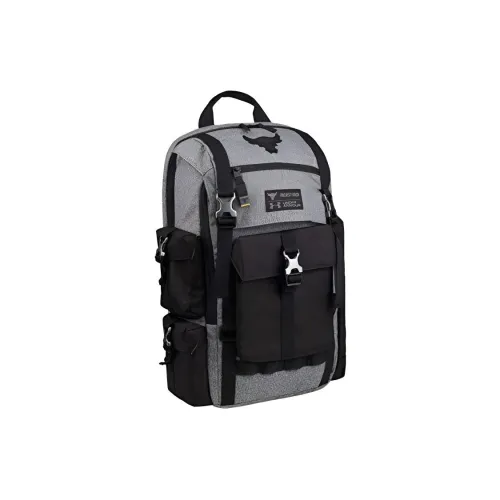Under Armour Project Rock Полиэстер Рюкзак Унисекс Серый