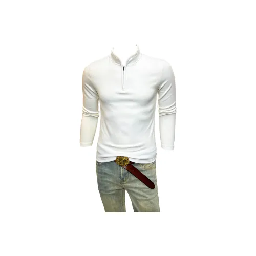 CVOOOER Длинный рукав Т-рубашка Мужская