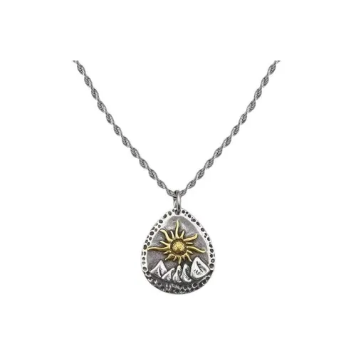 AKAK Титановые стальные ожерелья унисекс