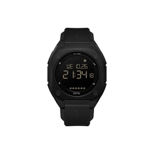 Rlychee Электронный механизм TPU ремешок часы унисекс многоцветный циферблат