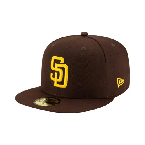 New Era x MLB Полиэстер Кепки Унисекс Коричневый