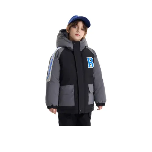 BIG WASP Черный Kids Утеплённые куртки