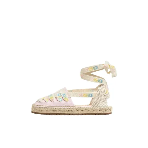 VERSACE Детские повседневные туфли Светло-розовые для малышей