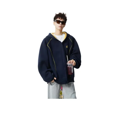 Bosieagender Кардиган Свитшот Пальто Унисекс