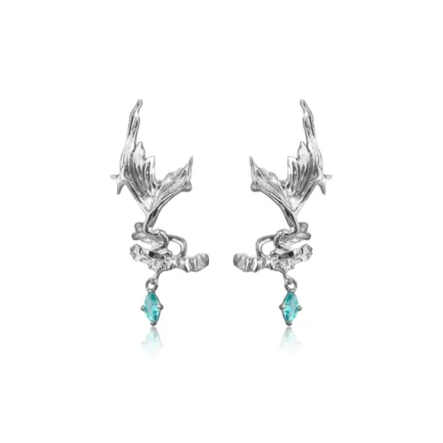 LuluCanaan Сплав Нижняя заколка On Серьги Женские