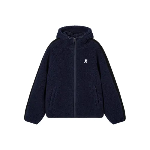 Rest Recreation Флис Капюшон ZIP UP Бархат Feel Пальто Мужской